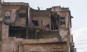 A damaged building in northern Syria. (file)