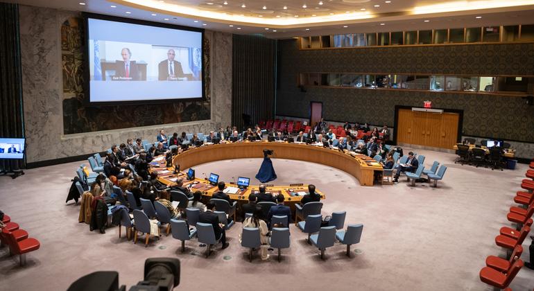Réunion du Conseil de sécurité sur la situation en Syrie.