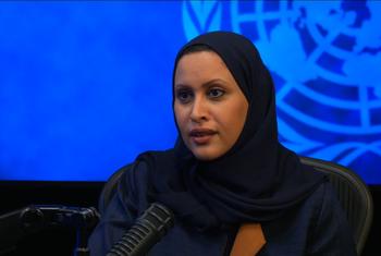 الدكتورة ميمونة بنت خليل آل خليل، الأمينة العامة لمجلس شؤون الأسرة في المملكة العربية السعودية تتحدث لأخبار الأمم المتحدة على هامش فعاليات الدورة التاسعة والستين للجنة وضع المرأة.