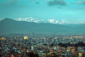 Kathmandu, capital of Nepal.