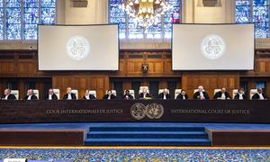 The International Court of Justice (file).