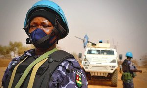 UN peacekeepers patrol the Ménaka region in eastern Mali, an area where terrorist groups operate.