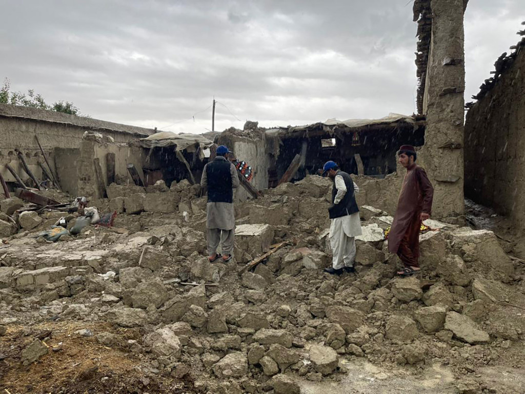 Athari za tetemeko la ardhi Afghanistan (Kutoka maktaba)