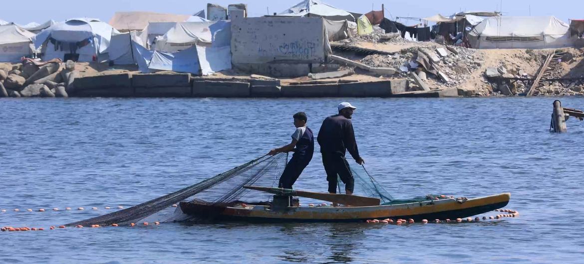 صناعة صيد الأسماك في غزة على وشك الانهيار.