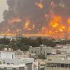 20 जुलाई को यमन के हुदायदाह बन्दरगाह और आसपास के ठिकानों पर इसराइली हमलों के बाद, भयानक आग लग गई थी.