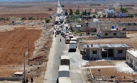 Syria: Second convoy brings critical aid to Sweida thumbnail