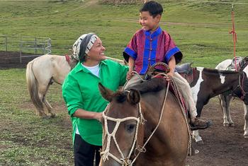 Первый Первый заместитель Генерального секретаря ООН Амина Мохаммед в Улан-Баторе, Монголия.