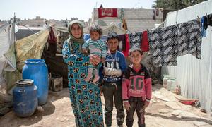 UNICEF's cash transfer programme is supporting families in rural Damascus, Syria.
