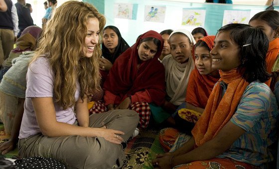 Stories from the UN Archive: Shakira speaks up for children Stories from the UN Archive: Shakira speaks up for children