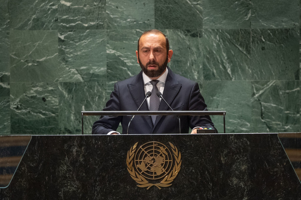 Глава МИД Армении на трибуне Генассамблеи ООН.  