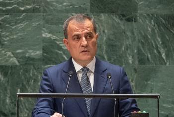 Министр иностранных дел Азербайджана на трибуне Генассамблеи ООН.   