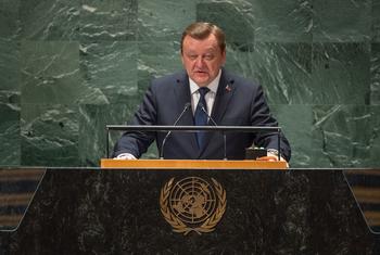 Министр иностранных дел Беларуси обращается к Генассамблее ООН.  