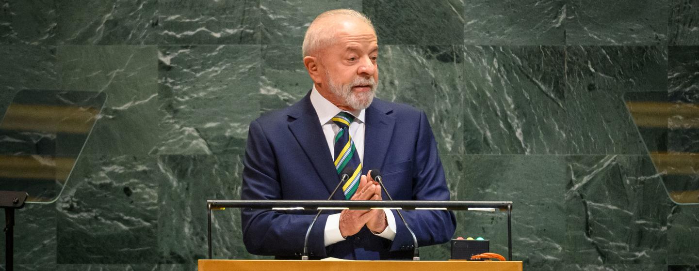 ब्राज़ील के राष्ट्रपति लुइज़ इनासियो लूला दा सिल्वा ने यूएन महासभा के 80वें सत्र को सम्बोधित किया. 