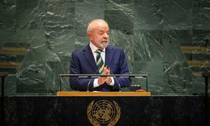 President Luiz Inácio Lula da Silva of Brazil addresses the general debate of the General Assembly's 80th session.