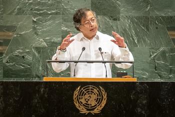 Gustavo Petro Urrego, President of Colombia, addresses the general debate of the General Assembly’s 80th session.