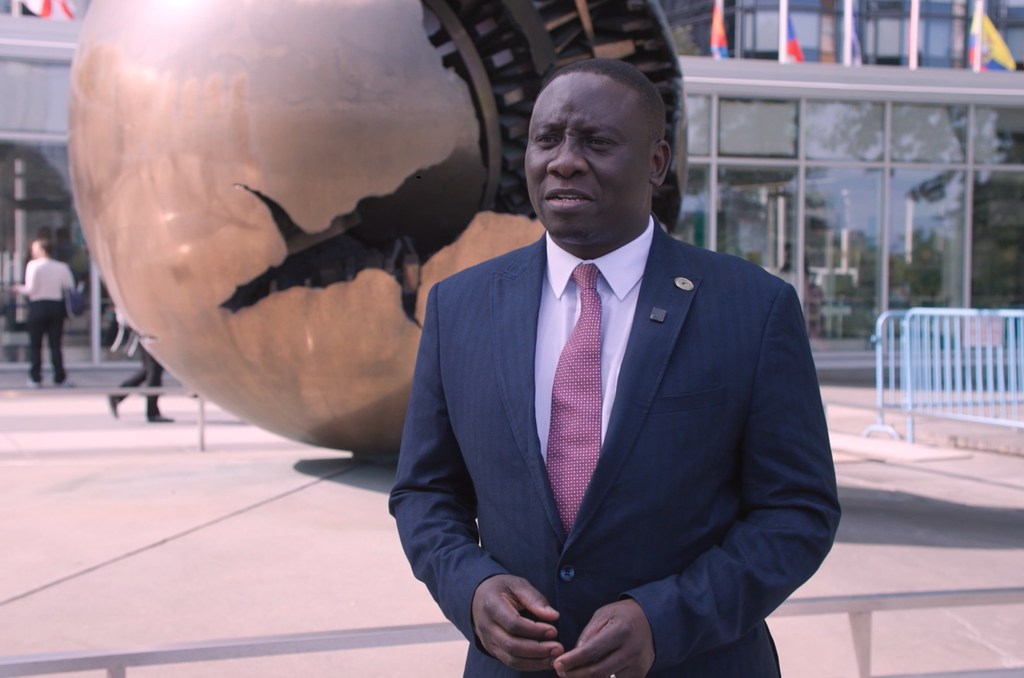 Mkurugenzi Mkuu wa Jumuiya ya Afya ya nchi za Mashariki, Kati na Kusini mwa Afrika, ECSA-HC akizungumza na Idhaa ya Umoja wa Mataifa, New York, Marekani.