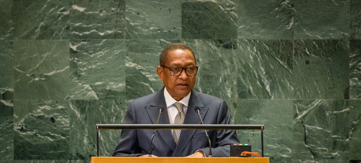 O ministro dos Negócios Estrangeiros, Cooperação Internacional e das Comunidades da Guiné-Bissau, Carlos Pinto Pereira, representou o país africano na Cúpula do Futuro no domingo