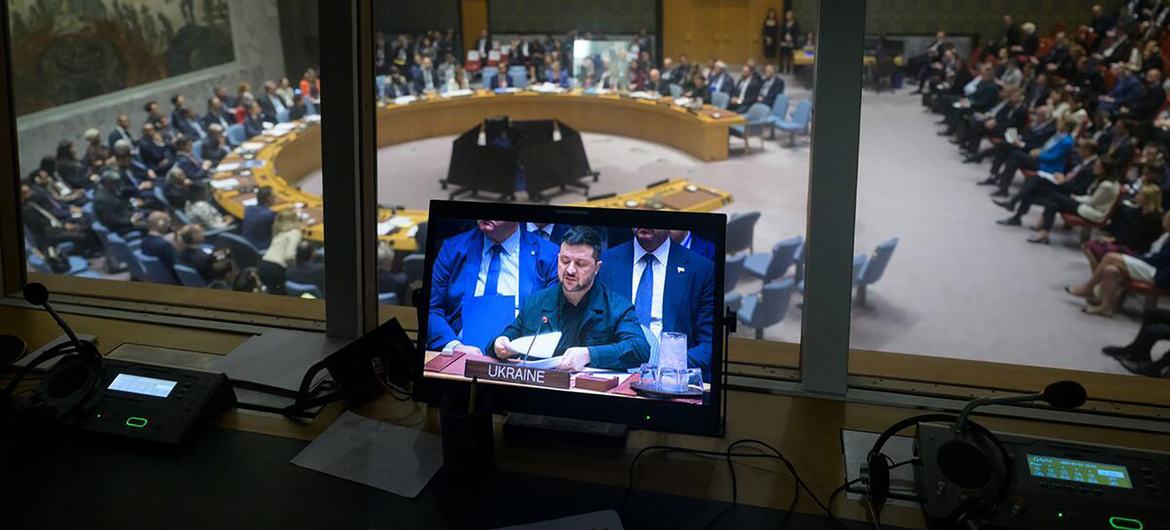 The Security Council met on the Maintenance of Peace and Security of Ukraine.