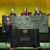 El presidente de los Estados Unidos de América se dirige al 80.º período de sesiones de la Asamblea General.