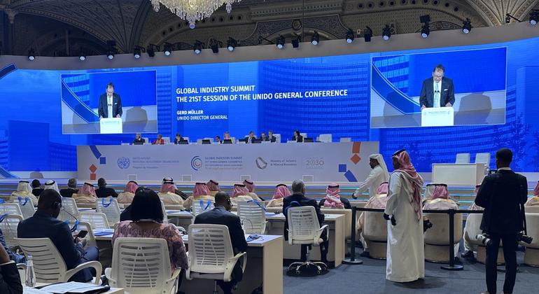 افتتاح قمة الصناعة العالمية في الرياض - حان الوقت لإنصاف الدول النامية