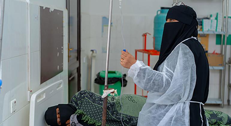 اليمن – المنظمة الدولية للهجرة تقدم إمدادات طبية عاجلة لدعم النظام الصحي