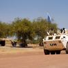 UN peacekeepers patrol the Abyei area. (file)