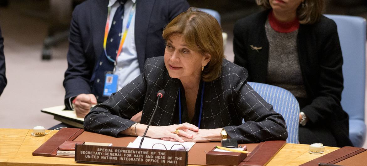 联合国秘书长海地事务特别代表拉莱姆1月24日向安理会作情况通报。