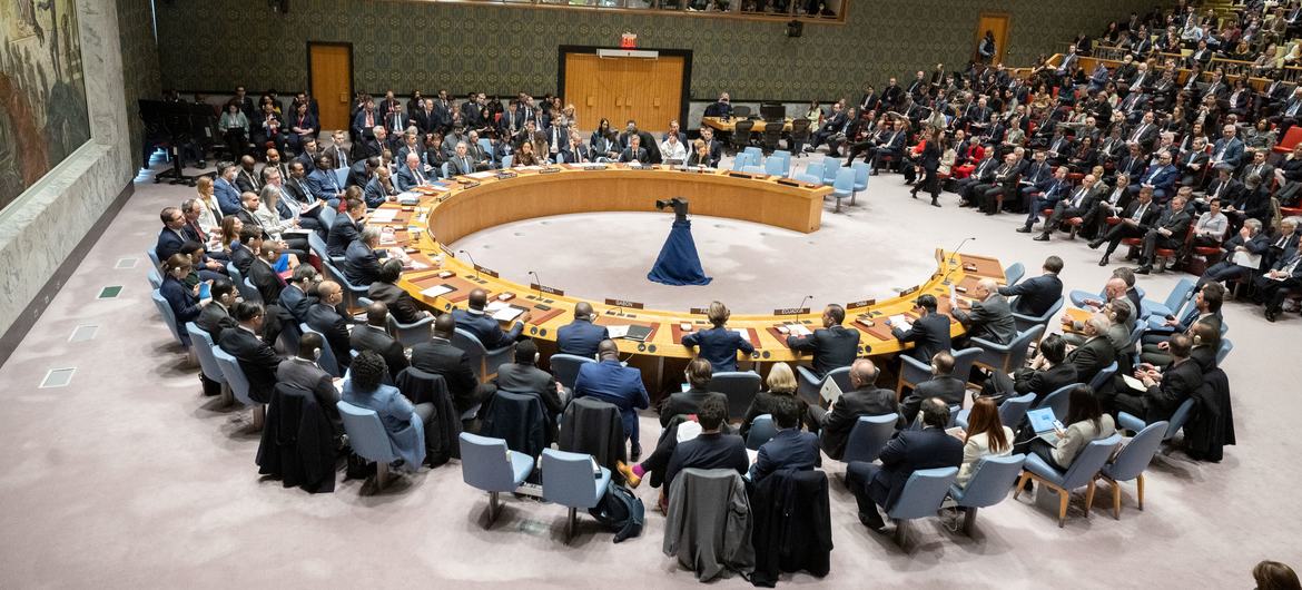Réunion du Conseil de sécurité sur la situation en Ukraine.