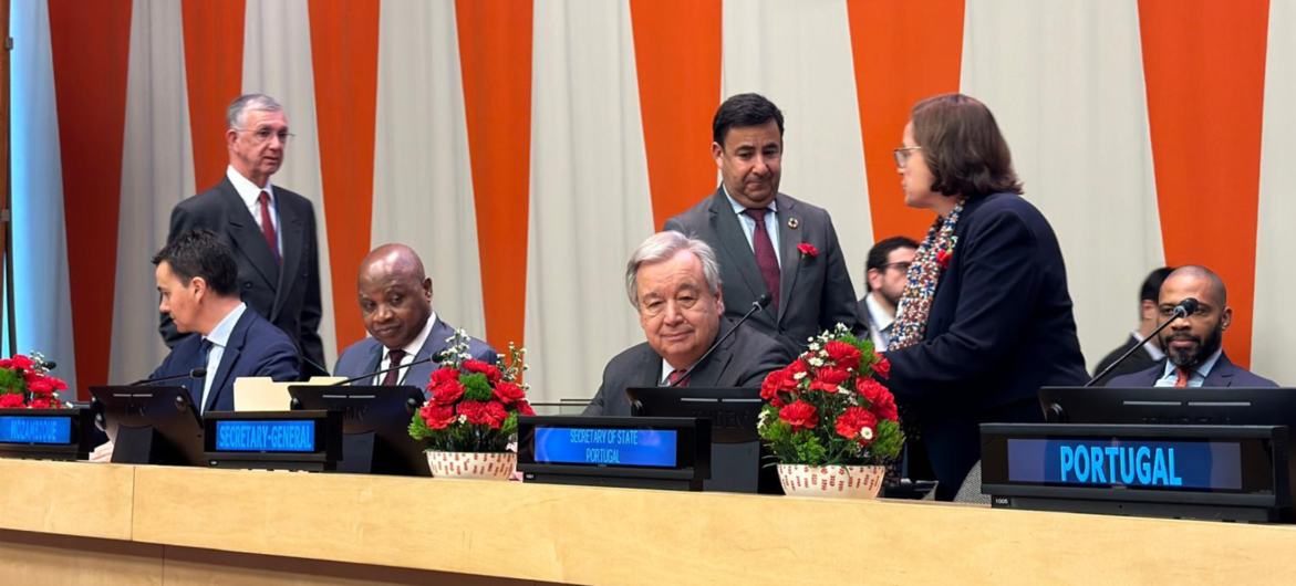 Participaram do evento o secretário-geral da ONU, António Guterres, e os representantes permanentes nas Nações Unidas de Portugal, Moçambique, Brasil, Espanha e Timor-Leste