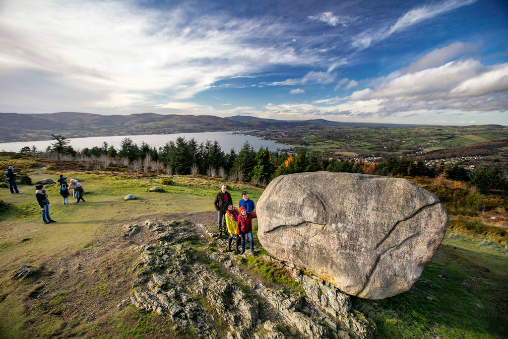 Le géoparc mondial UNESCO de Mourne Gullion Strangford au Royaume-Uni.
