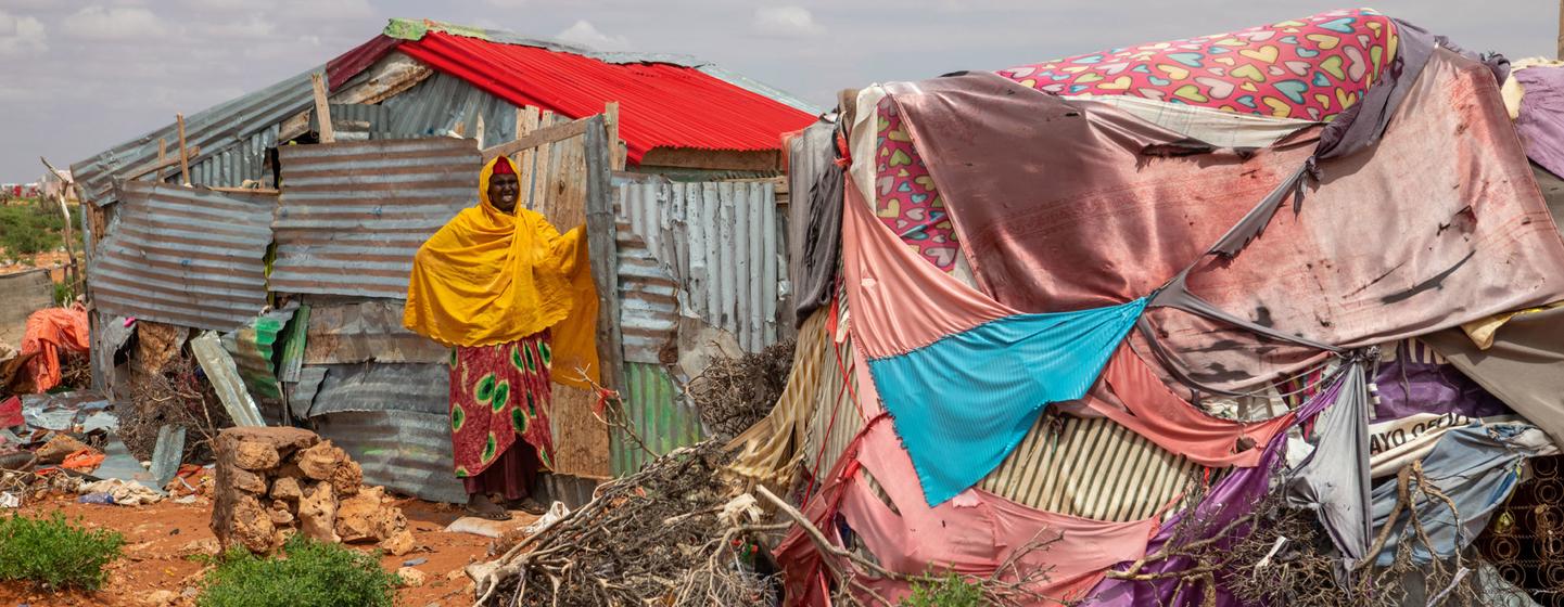 De plus en plus de personnes sont déplacées en Somalie en raison des conditions de sécheresse.