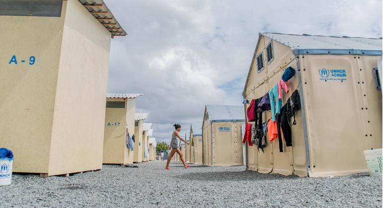 A Agência da ONU para Refugiados, Acnur, deve instalar 208 unidades habitacionais emergenciais no Rio Grande do Sul para apoiar os afetados pelas inundações no estado. Estrutura é utilizada em Boa Vista para acolher refugiados
