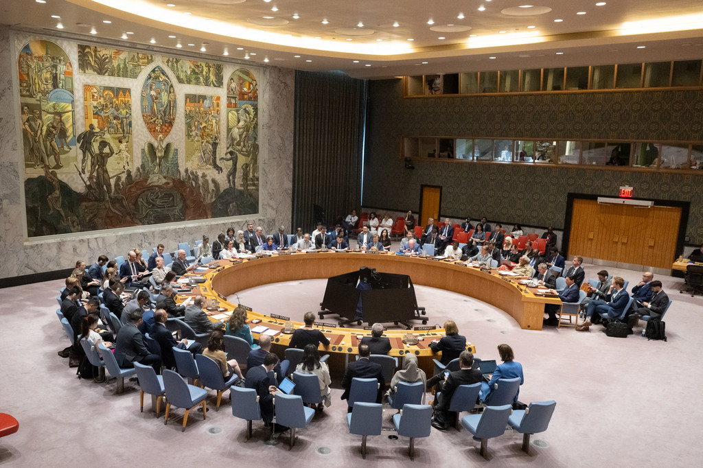 A Subsecretária-Geral da ONU, Rosemary DiCarlo, informa o Conselho de Segurança sobre o relatório do Secretário-Geral referente à implementação da resolução 2231 e do JCPOA.
