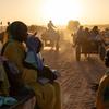 Des réfugiés soudanais fuyant les violences arrivent à Adre, une ville frontalière du Tchad (photo d'archive).