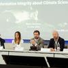 João Brant durante um evento sobre mudança climática em Bonn, na Alemanhã