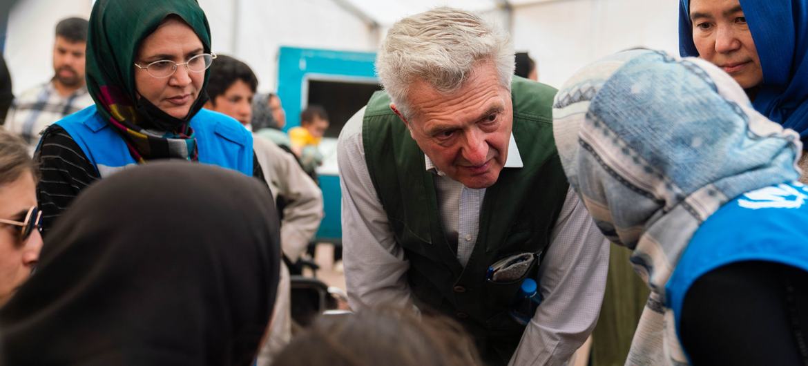 Филиппо Гранди в ходе визита в Афганистан (архив).