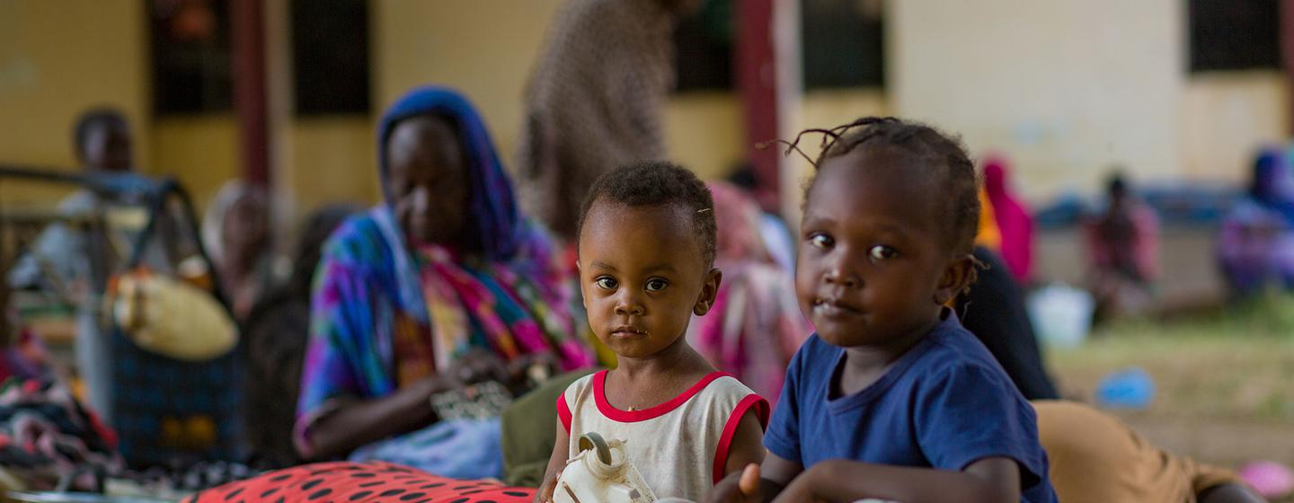 Le conflit au Soudan a déplacé des milliers d'enfants et leurs familles. 