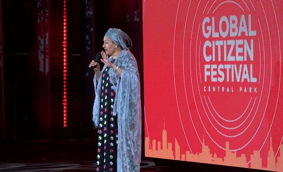 “Het is het beslissende moment” om de SDGs te verwezenlijken, vertelt Mohammed op het Global Citizen Festival europahoy.new