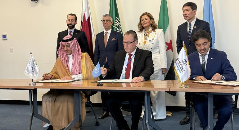 مبادرة سعودية قطرية أممية بقيمة 89 مليون دولار لدعم الاستقرار في سوريا