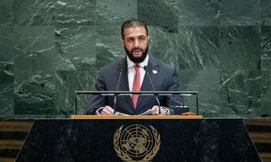 President Ahmad Al-Sharaa of the Syrian Arab Republic addresses the general debate of the General Assembly's eightieth session.
