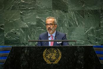 Ministro dos Negócios Estrangeiros de Portugal discursa na Cúpula do Futuro