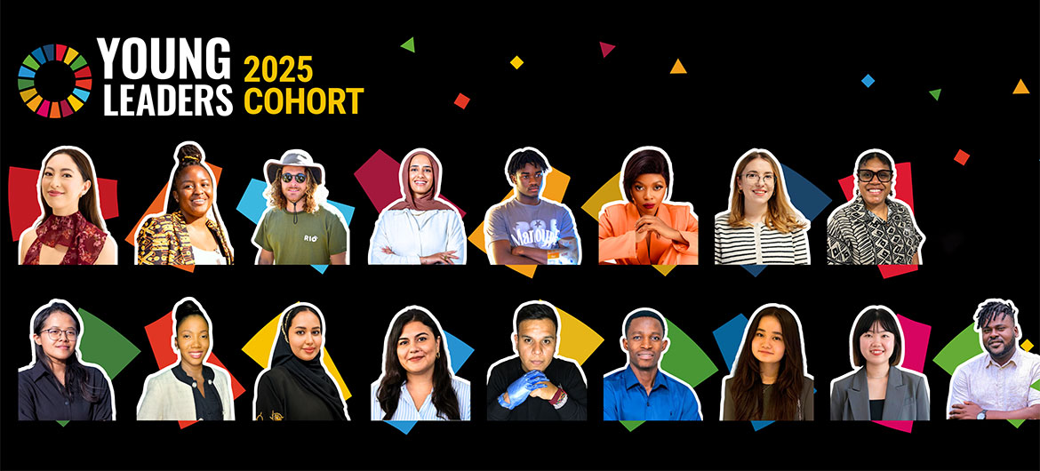La promotion 2025 des Jeunes leaders pour les objectifs de développement durable