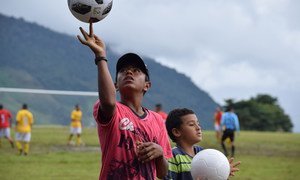 Football for Reconciliation, an event held between people involved the peace process in Colombia.