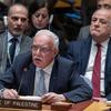 El ministro de Asuntos Exteriores del Estado de Palestina, Riad Al-Malki, interviene en la reunión del Consejo de Seguridad sobre la situación en Oriente Medio, incluida la cuestión palestina.