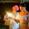 Una firmante de la paz y una víctima del conflicto participan en el encuentro de mujeres líderes y defensoras de Urabá y Darién.