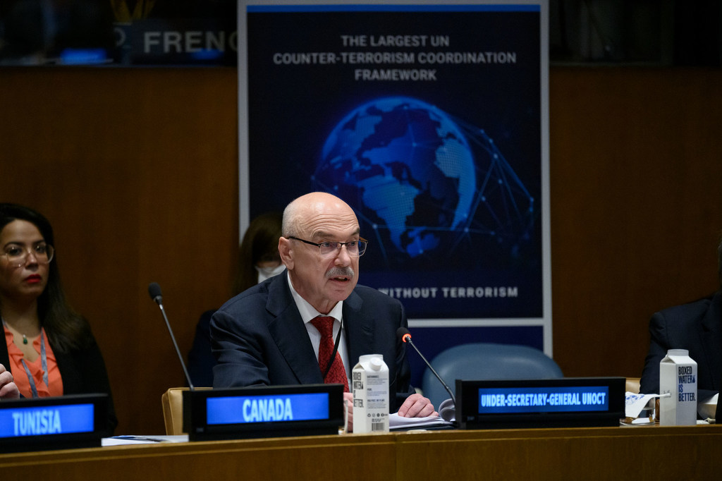 Заместитель Генерального секретаря ООН по вопросам борьбы с терроризмом Владимир Воронков.