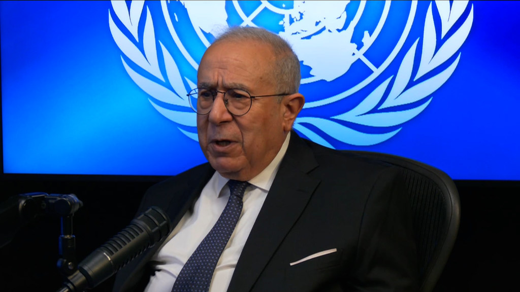 Mjumbe Maalum wa Katibu Mkuu wa Umoja wa Mataifa nchini Sudan, Ramtane Lamamra.