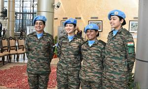 शान्तिरक्षा में महिलाओं की भूमिका को बढ़ावा देने पर केन्द्रित एक सम्मेलन, भारत की राजधानी नई दिल्ली में आयोजित हुआ.