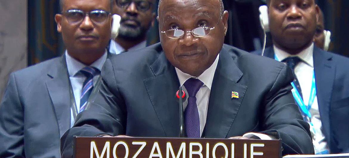 السفير بيدرو أفونسو الممثل الدائم لموزامبيق لدى الأمم المتحدة.
