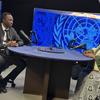 Gertrude Mongella, aliyekuwa Katibu Mkuu wa Mkutano wa 4 wa Umoja wa Mataifa wa wanawake maarufu kama Mkutano wa Beijing uliofanyika mnamo mwaka 1995 akihojiwa na Anold Kayanda katika makao makuu ya Umoja wa Mataifa jijini New York, Marekani (Machi 20, 2…